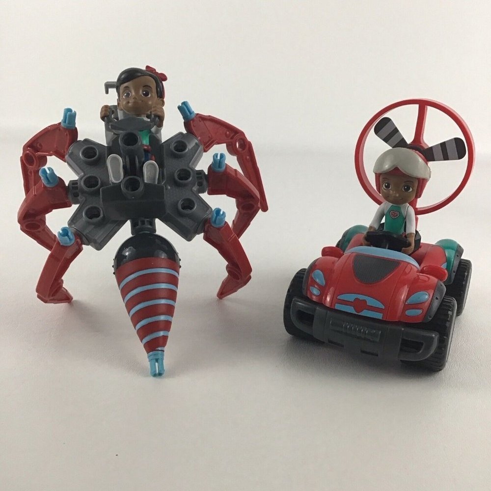 Rusty Rivots Ruby Buggy Vehicle Action Figures Ant Drill Build Me Rivet System